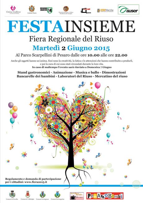 Fiera Regionale del Riuso a Pesaro: iscrizioni aperte a tutta la Regione