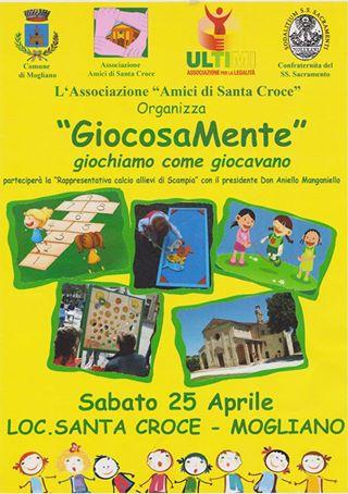 Il 25 aprile a Mogliano (Mc) per giocare come una volta!