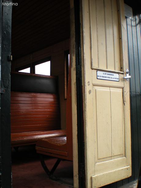 Su un treno a vapore verso Saint-Valery-sur-Somme.