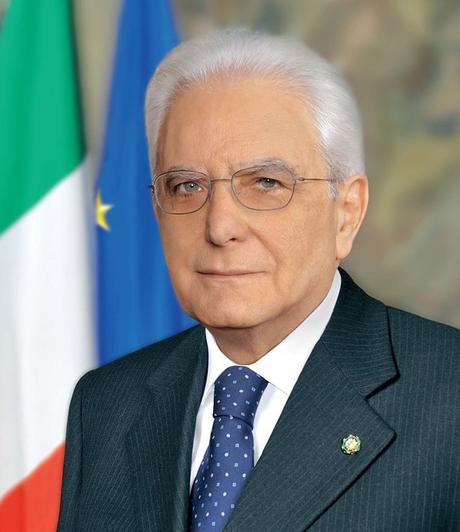 Ritratto ufficiale di Sergio Mattarella