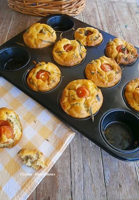 Muffin alla Pizzaiola con Tante Erbe Aromatiche