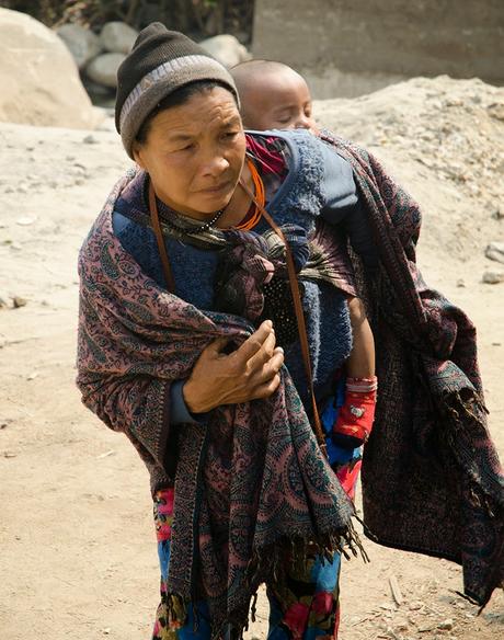 Arunachal Pradesh - Una strada sulla montagna