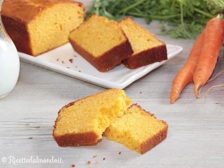 Plumcake soffice alle carote