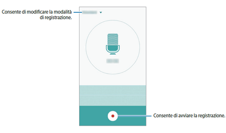 Galaxy S6 e Galaxy S6 Edge come registrare un promemoria vocale