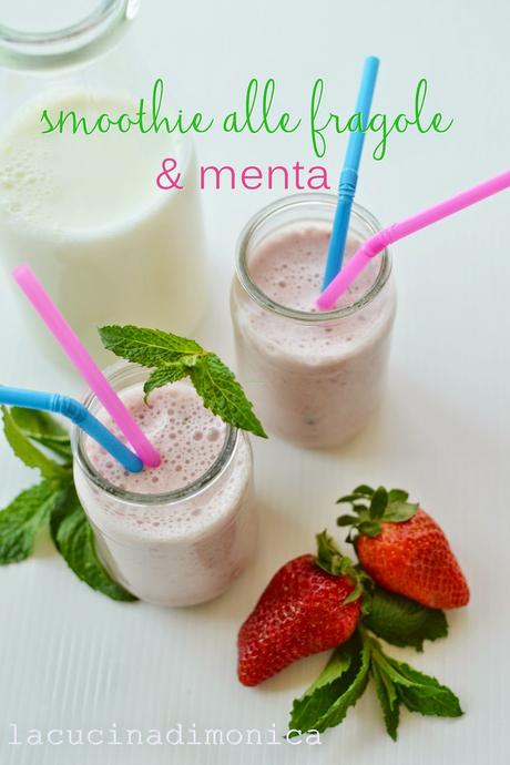 smoothie alle fragole & menta