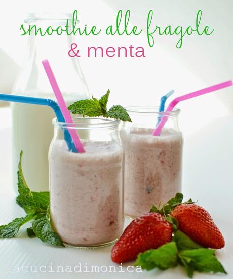 smoothie alle fragole & menta