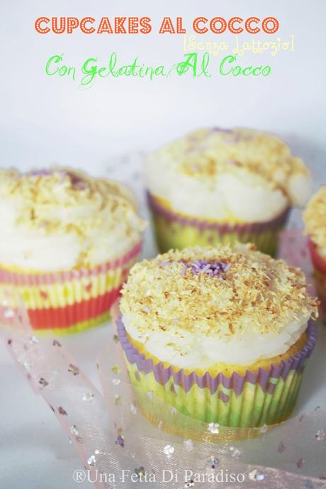 Cupcakes Al Cocco [Senza Lattosio] Con Gelatina Al Cocco