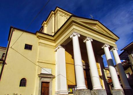 La chiesa di San Dalmazzo martire a Cuorgnè.