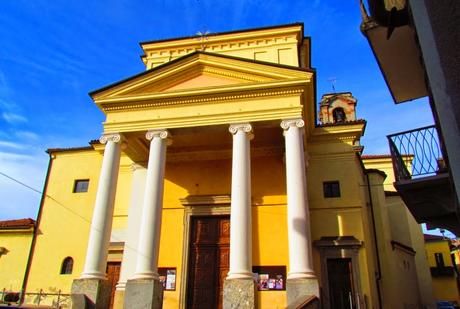 La chiesa di San Dalmazzo martire a Cuorgnè.