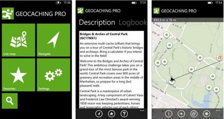 Geocaching Pro gratuita per 24 ore sul Windows Store