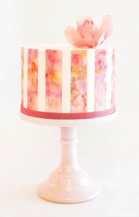 Striped Wedding Cake : la riga è protagonista