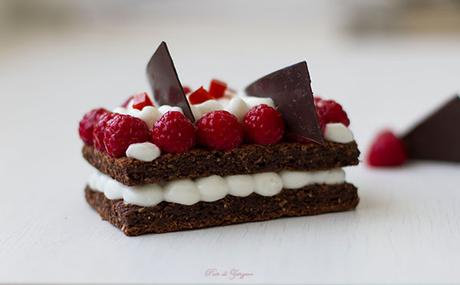 raspberry and chocolate