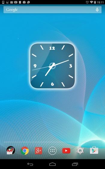 Elegant-Clock-Widget