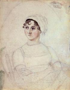 by Cassandra Austen, pencil and watercolour, circa 1810