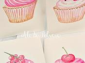 Inviti festa compleanno: cupcakes alla frutta