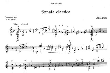 Alfred Uhl – Sonata Classica