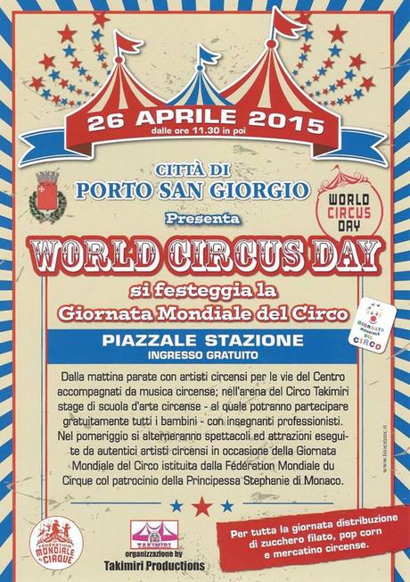 World Circus Day a Porto S. Giorgio (Fm)