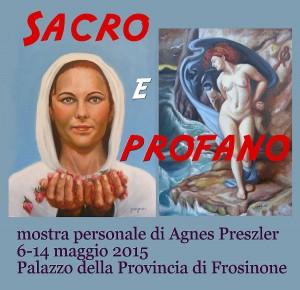 Sacro e profano – ritratti e nudi – personale di Agnes Preszler