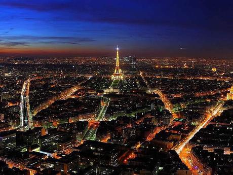 Una cena romantica al Ciel de Paris