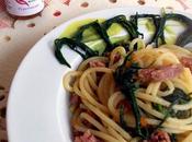 Maestà Ciauscolo Spaghetti ciauscolo agretti Bruschette