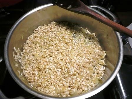 Risotto alle fragole e aceto balsamico