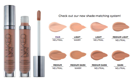 urban decay naked skin weightless complete coverage concealer
