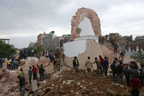 Terremoto in Nepal. Crolla anche un patrimonio dell’Unesco