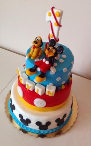 Torta di topolino e pluto