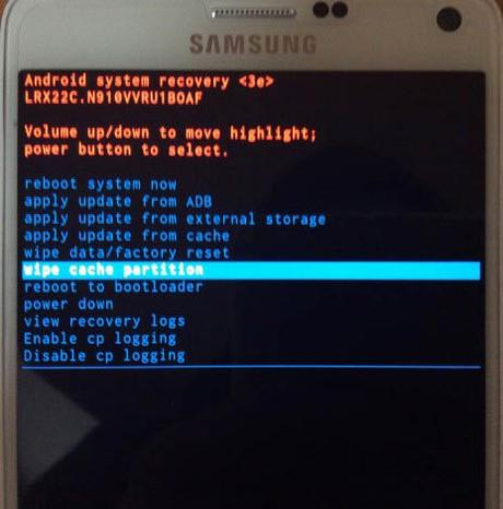 Factory Reset e pulizia della cache di Galaxy 4, 5 e Note 4 dopo l’aggiornamento a Lollipop