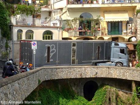 Black out elettrico a Positano