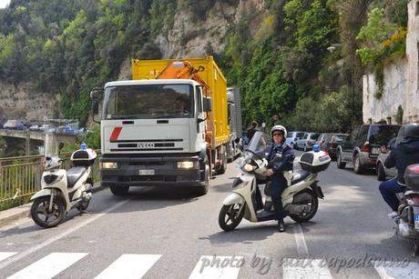 Black out elettrico a Positano