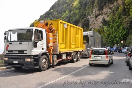 Black out elettrico a Positano