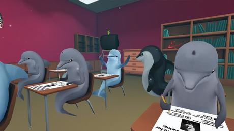 Nuovi screenshot per il bizzarro Classroom Aquatic