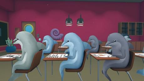 Nuovi screenshot per il bizzarro Classroom Aquatic