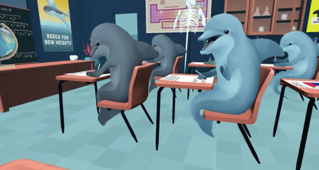 Nuovi screenshot per il bizzarro Classroom Aquatic