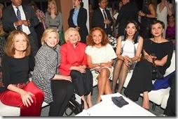 Gloria Steinem, Hillary Rodham Clinton, Melanne Verveer, Diane von Furstenberg, Anh Duong, Maggie Gyllenhaal