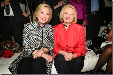 DVF AWARDS 2015_Hillary Rodham Clinton, Melanne Verveer