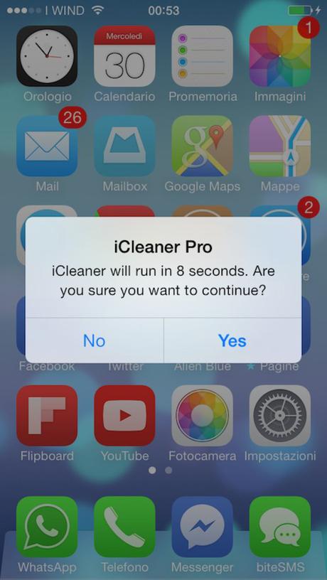 Tweak Cydia (iOS 8.x.x) – iCleaner (Pro) si aggiorna correggendo alcuni problemi portando anche alcuni miglioramenti! [Aggiornato Vers. 7.4.1]