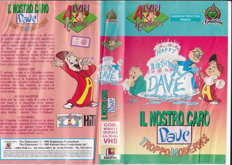 Alvin Rock'n' Roll - le VHS italiane della Linea Film