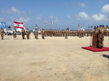 Libano/ Al Mansouri. Cambio alla guida di ITALBATT “Cavalleggeri Guide” (19°) cede il comando a “Genova Cavalleria” (4°)