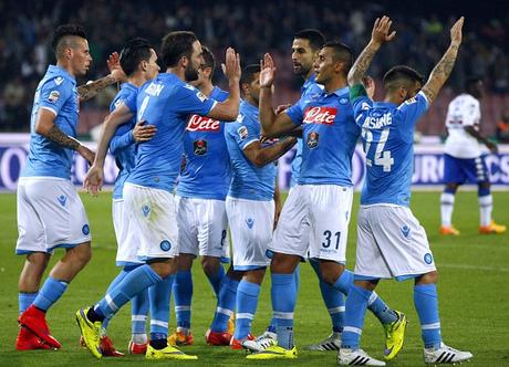 Napoli-Sampdoria 4-2 video gol highlights