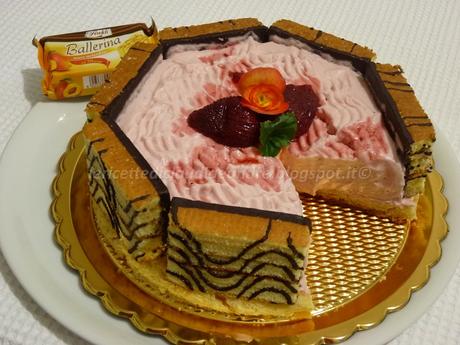 Cheesecake fragole e vaniglia