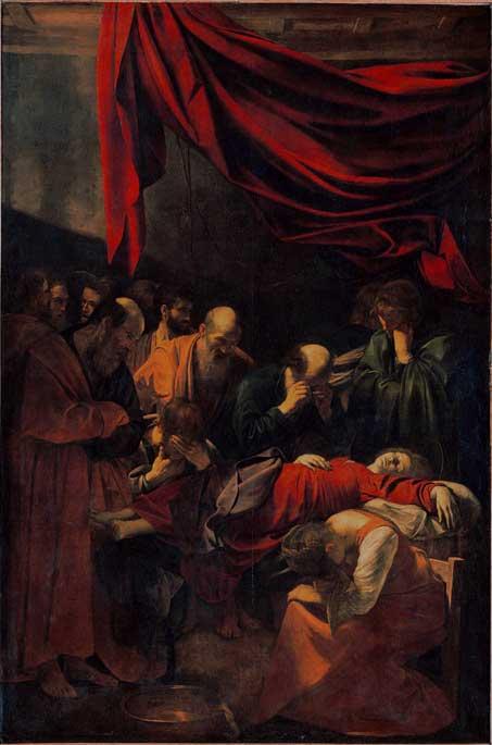 La Morte della Vergine di Caravaggio