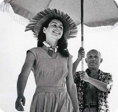 Picasso con Francoise Gilot