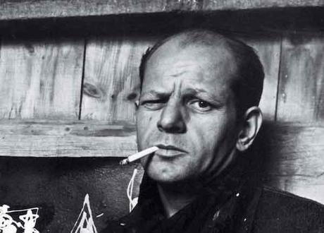 Foto di Jackson Pollock con sigaretta