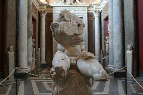 Il Torso del Belvedere conservato ai Musei Vaticani