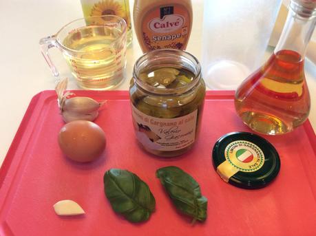 MAIONESE AL LIMONE E BASILICO