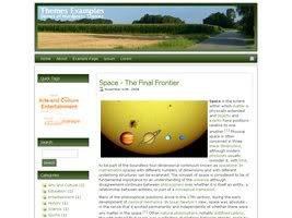 Wordpress Nature Blog