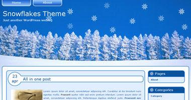 Snowflakes Theme