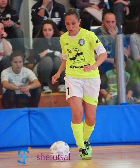 Giulia Lisi, capitano dell'Olimpus Calcio a 5 femminile